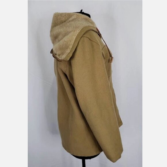 Vintage McGregor USA Heavy Duty Wool Plaid Lined Chore Jacket Barn Coat Med / 42 - Picture 3 of 9